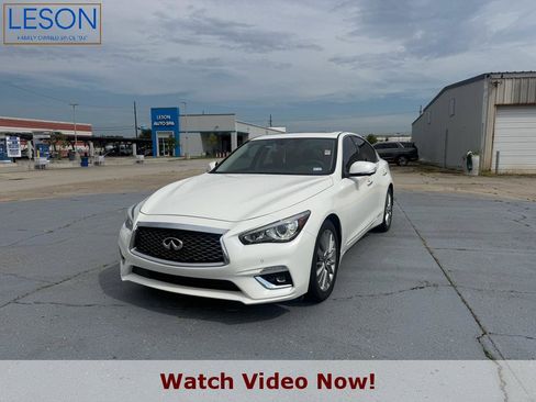 Used 2023 INFINITI Q50 Luxe w/ Cargo Package AWD/4WD image 1