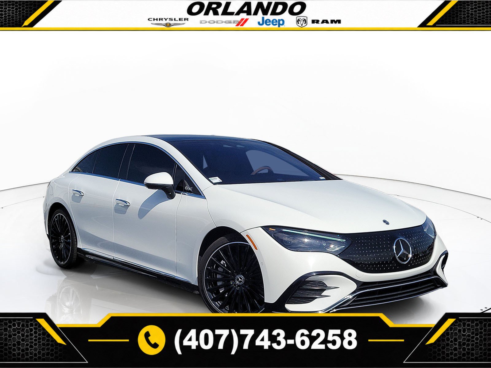 Used 2023 Mercedes-Benz EQE 350+ Sedan w/ Exclusive Trim Package image 1