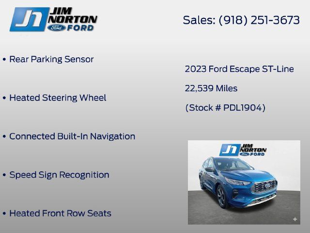 Used 2023 Ford Escape ST-Line w/ Tech Pack #1 FWD image 15