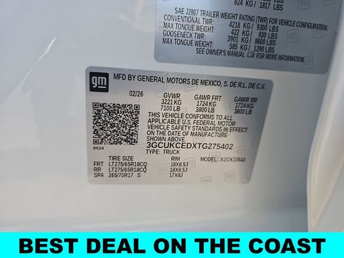 New 2026 Chevrolet Silverado 1500 Custom Trail Boss AWD/4WD image 41