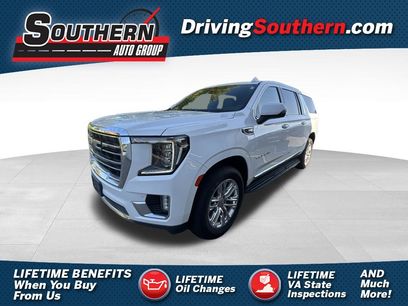 Used 2021 GMC Yukon XL SLT w/ Rear Media and Nav Package