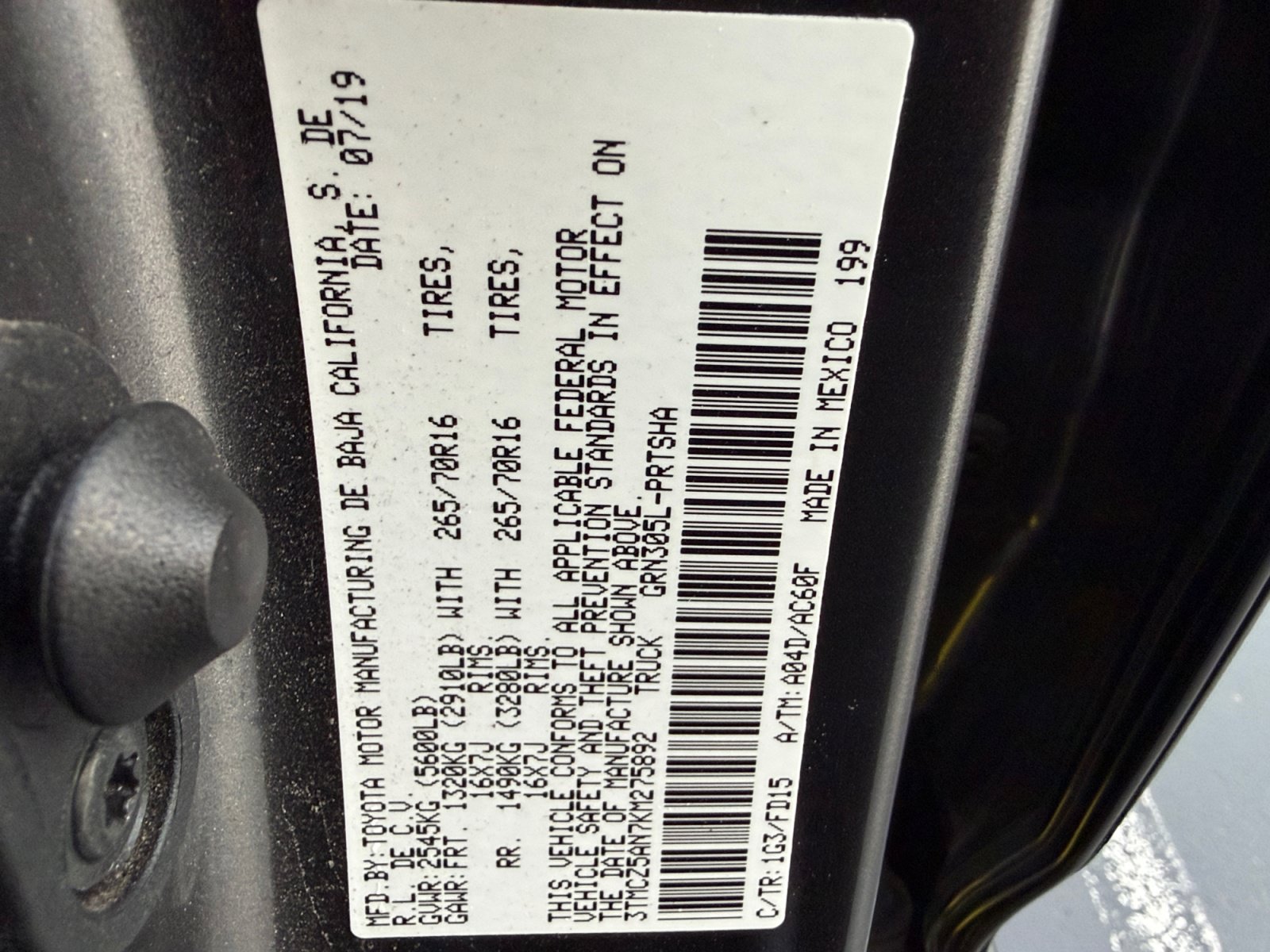 Used 2019 Toyota Tacoma TRD Off-Road AWD/4WD image 31