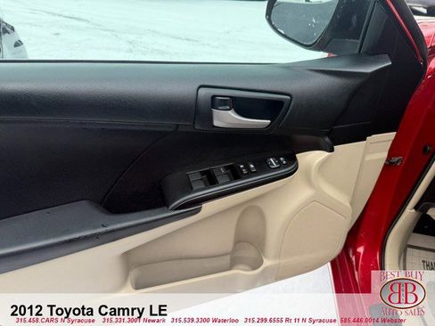 Used 2012 Toyota Camry LE image 13