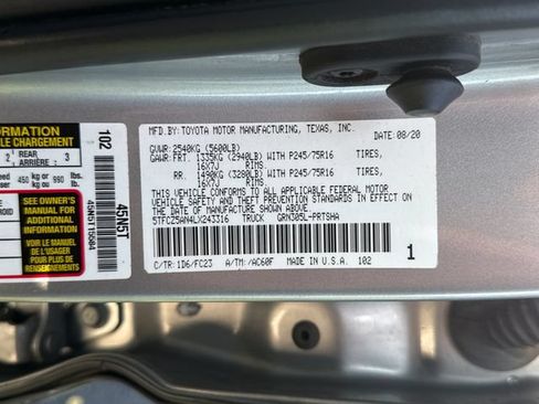 Used 2020 Toyota Tacoma SR5 AWD/4WD image 20