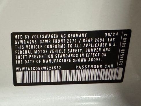 Used 2024 Volkswagen GTI SE FWD image 36