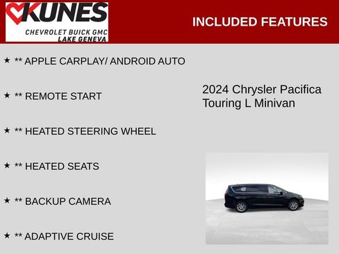 Used 2024 Chrysler Pacifica Touring-L FWD image 2