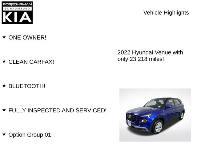 Used 2022 Hyundai Venue SE FWD image 7