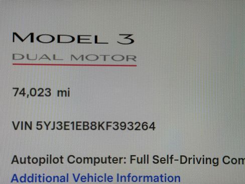 Used 2019 Tesla Model 3 Long Range image 17