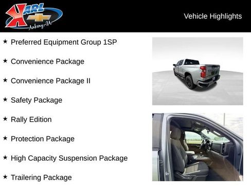 Certified 2023 Chevrolet Silverado 1500 RST w/ Rally Edition AWD/4WD image 2