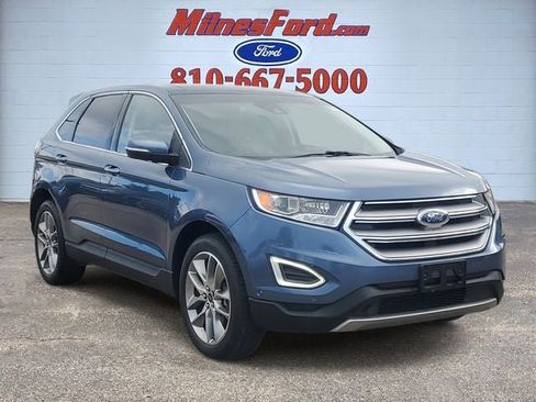 Used 2018 Ford Edge Titanium w/ Equipment Group 302A AWD/4WD image 2