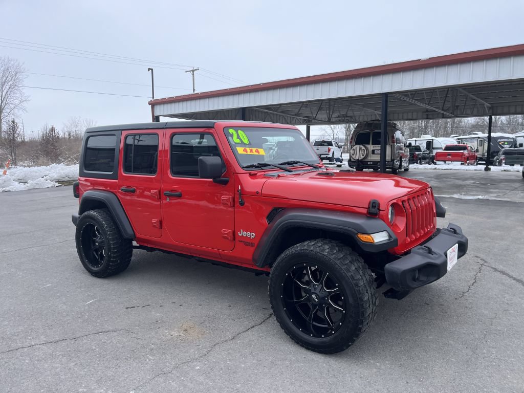 Used 2020 Jeep Wrangler Unlimited Sport S AWD/4WD image 1