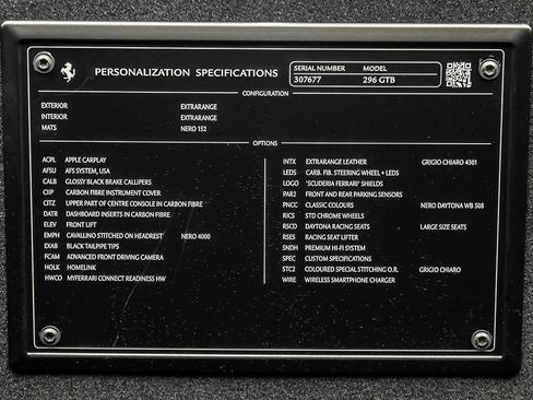 Certified 2024 Ferrari 296 GTB image 32