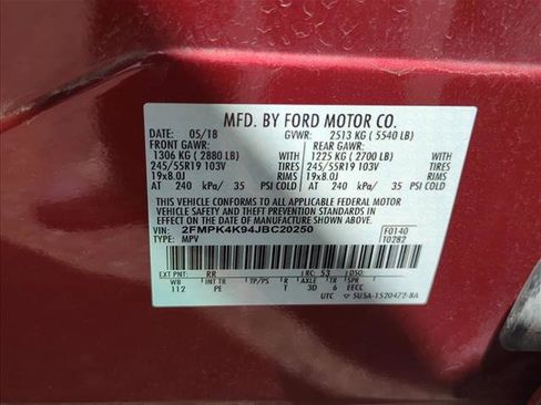 Used 2018 Ford Edge Titanium w/ Equipment Group 302A image 25