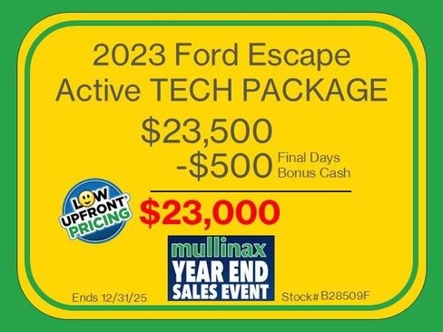 Certified 2023 Ford Escape Active w/ Tech Pack #2 image 3