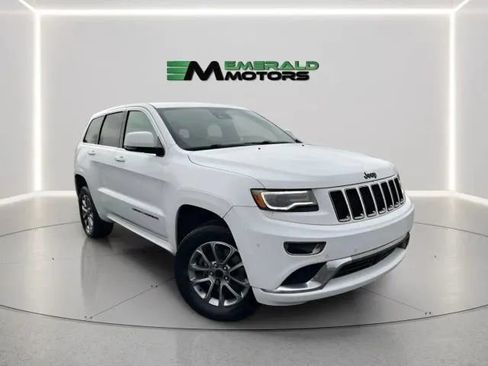 Used 2016 Jeep Grand Cherokee Overland w/ Advanced Technology Group AWD/4WD image 1