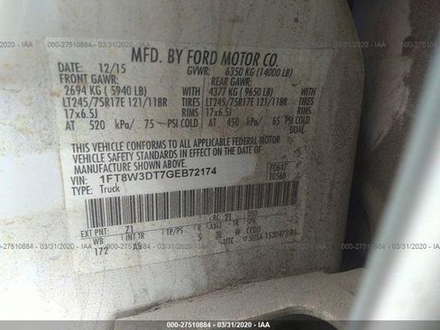 Used 2016 Ford F350 XL w/ Power Equipment Group image 11