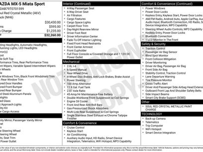Certified 2026 MAZDA MX-5 Miata Sport