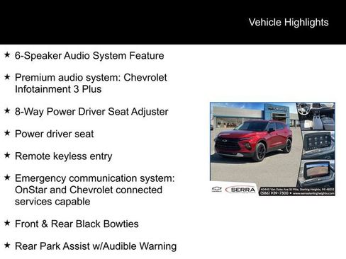 Used 2023 Chevrolet Blazer LT w/ Midnight/Sport Edition FWD image 5
