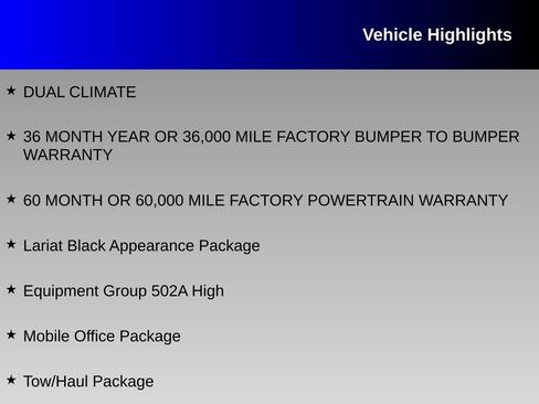 Used 2024 Ford F150 Lariat w/ Equipment Group 502A High AWD/4WD image 16