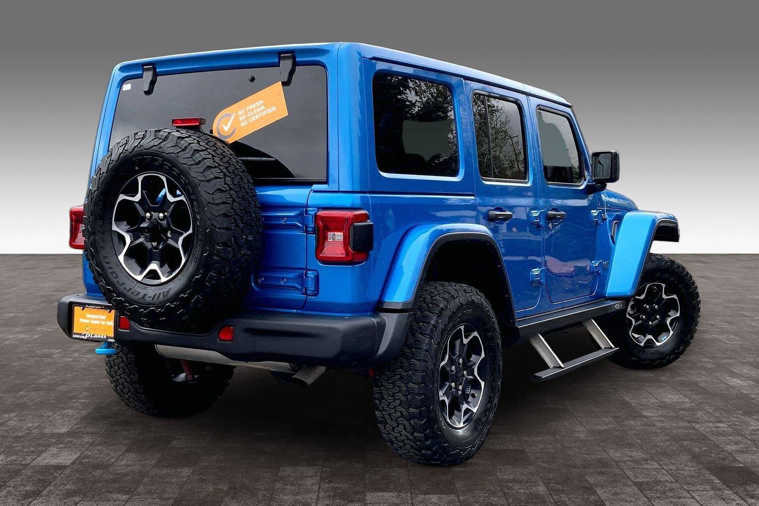 Certified 2023 Jeep Wrangler Unlimited Rubicon 4xe w/ Steel Bumper Group AWD/4WD image 13