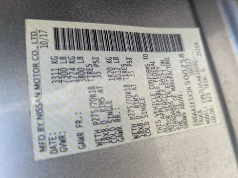 Used 2018 Nissan Titan PRO-4X w/ Pro-4x Convenience Package image 23