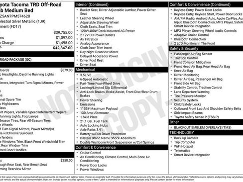 Used 2023 Toyota Tacoma TRD Off-Road image 10