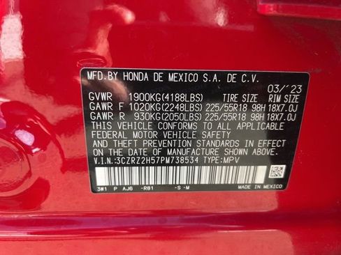 Used 2023 Honda HR-V Sport image 13