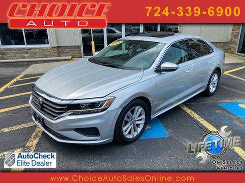 Used 2020 Volkswagen Passat 2.0T SE w/ Sunroof Package FWD image 1