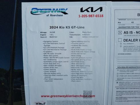 Used 2024 Kia K5 GT-Line FWD image 37