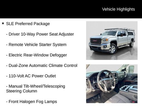 Used 2015 GMC Sierra 3500 SLE w/ SLE Preferred Package AWD/4WD image 21