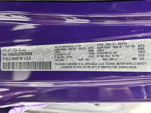 New 2026 Jeep Wrangler Unlimited Rubicon 392 AWD/4WD image 25