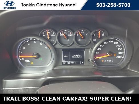 Used 2019 Chevrolet Silverado 1500 Custom Trail Boss image 12