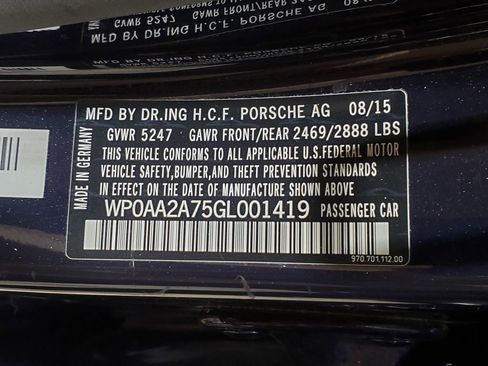 Used 2016 Porsche Panamera Edition image 44