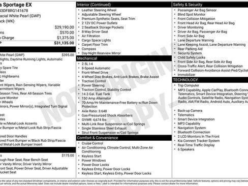 Used 2024 Kia Sportage EX FWD image 41