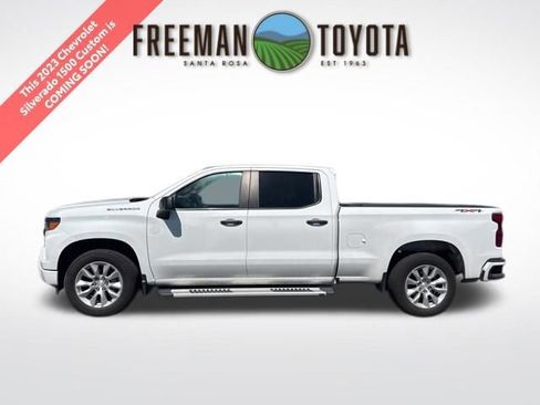 Used 2023 Chevrolet Silverado 1500 Custom AWD/4WD image 1