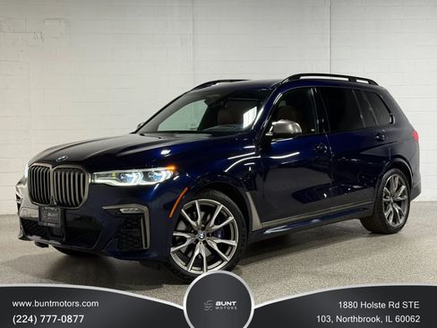 Used 2021 BMW X7 M50i w/ Dynamic Handling Package AWD/4WD image 1