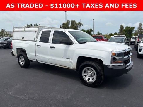 Used 2018 Chevrolet Silverado 1500 W/T w/ WT Convenience Package AWD/4WD image 1