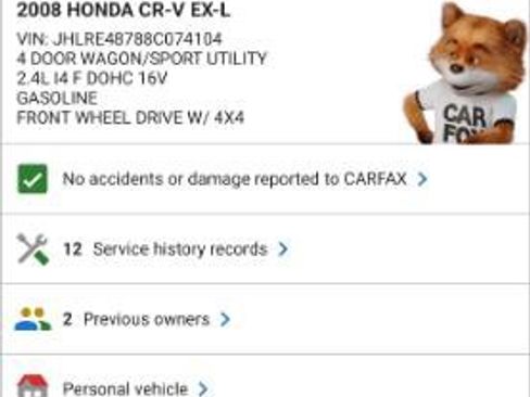 Used 2008 Honda CR-V EX-L image 12