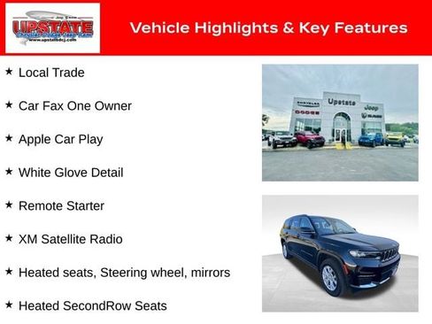Used 2023 Jeep Grand Cherokee L Limited AWD/4WD image 5