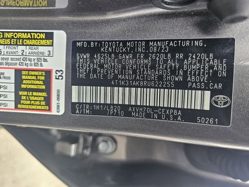 Certified 2024 Toyota Camry XSE w/ Cold Weather Package image 26