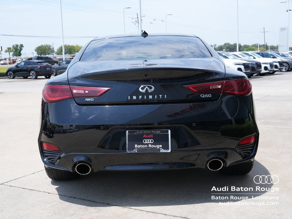 Used 2021 INFINITI Q60 3.0t Luxe w/ Cargo Package AWD/4WD image 4