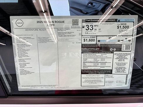 New 2025 Nissan Rogue S image 35