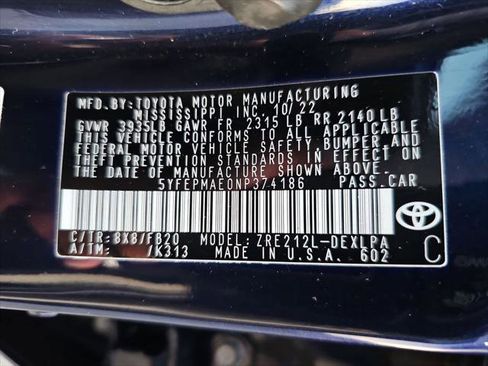 Certified 2022 Toyota Corolla LE image 23