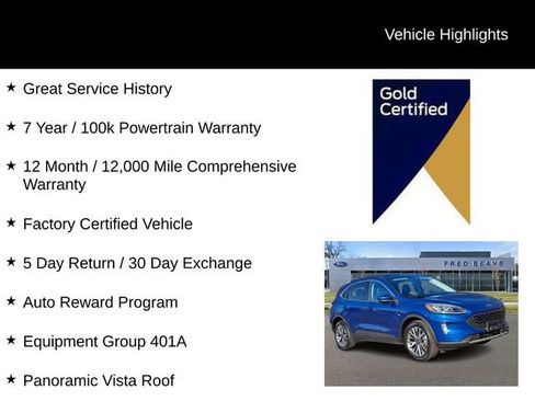 Used 2022 Ford Escape Titanium image 4