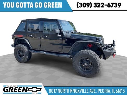 Used 2017 Jeep Wrangler Unlimited Sahara AWD/4WD image 1