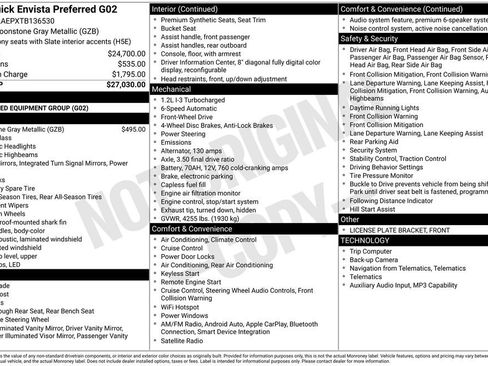 New 2026 Buick Envista Preferred FWD image 5