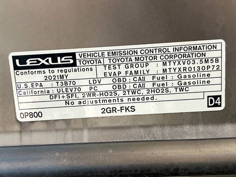 Used 2021 Lexus ES 350 w/ Premium Package image 22