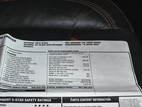 Used 2022 GMC Sierra 1500 AT4 image 65