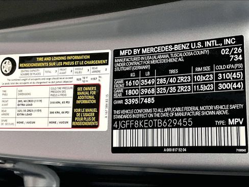 New 2026 Mercedes-Benz GLS 63 AMG 4MATIC image 15