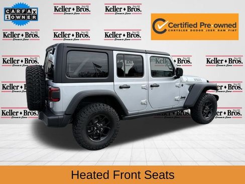 Certified 2024 Jeep Wrangler Unlimited Sport AWD/4WD image 7